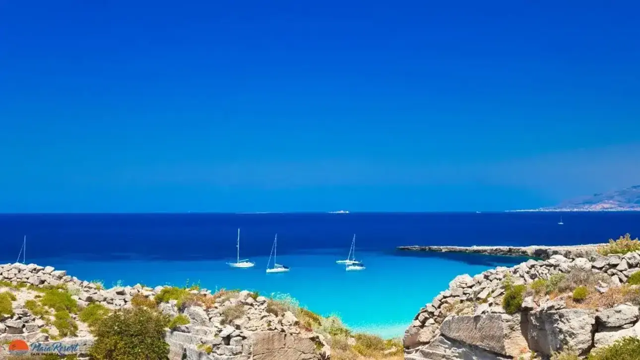 Cala rossa a Favogna Trapani