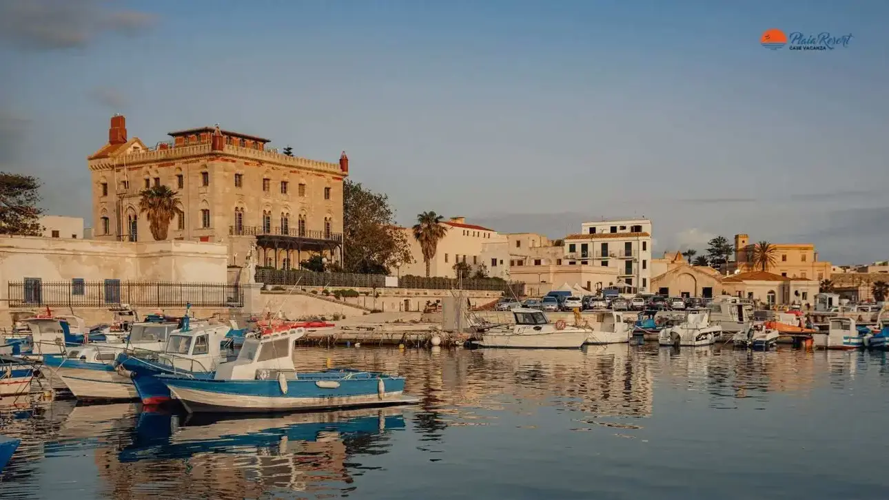 Porto di Favignana sera 